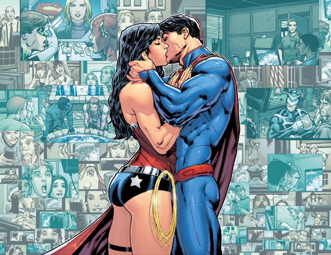 Wonder Woman y Superman