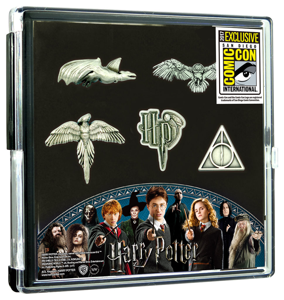 Harry Potter Pin Set SDCC