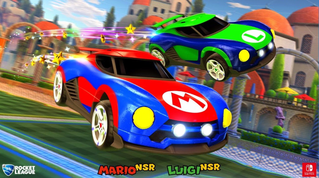 Rocket League Mario Luigi GamesCon