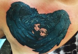 Howl Moving Castle Tatoo