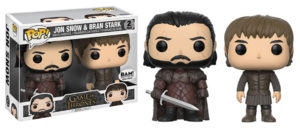 Jon Snow and Bran Stark Funko Exlcusive