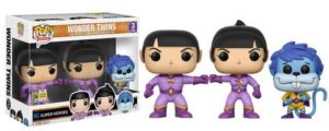 Pop! Heroes: Wonder Twins 3-pack – Zan, Jayna & Gleek