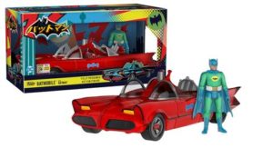 Action Figures: Red Batmobile with Green Batman (1500 LE)