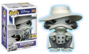 Pop! Disney: Darkwing Duck – Negatron (Glow-in-the-Dark)