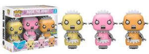 Pop! Animation: The Jetsons – Yellow, Pink & Orange Rosie the Robot 3-pack (2000pc LE)