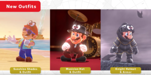 Super Mario Odyssey new clothers